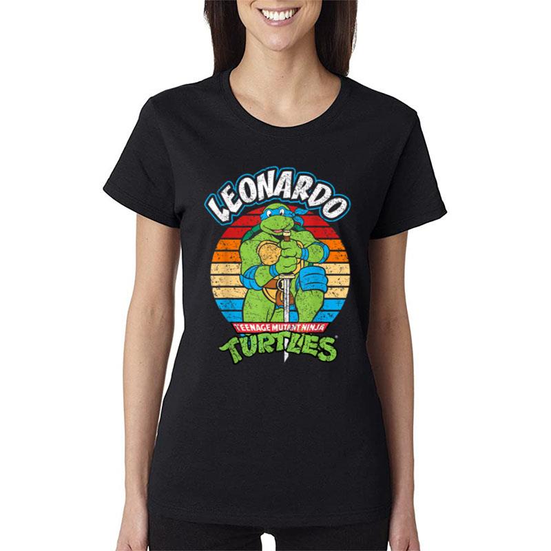 Mademark X Teenage Mutant Ninja Turtles - Teenage Mutant Ninja Turtles Leonardo Ready For Action Women T-Shirt