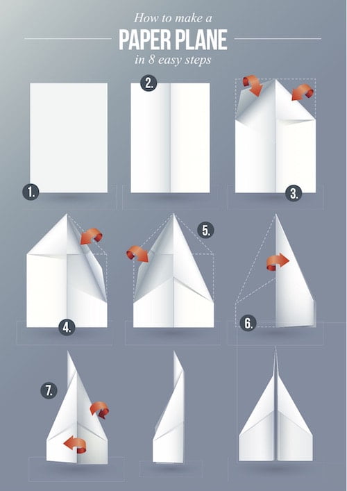 Make paper airplanes