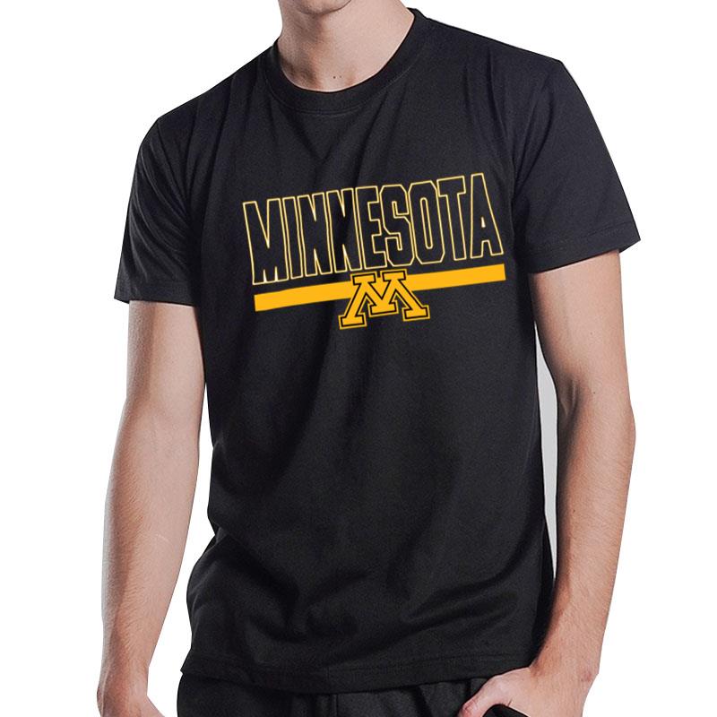 Maroon Minnesota Golden Gophers Classic Inline Team T-Shirt