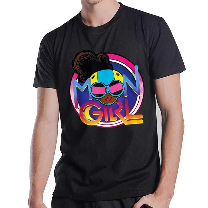 Marvel Moon Girl and Devil Dinosaur Logo with Goggles T-Shirt