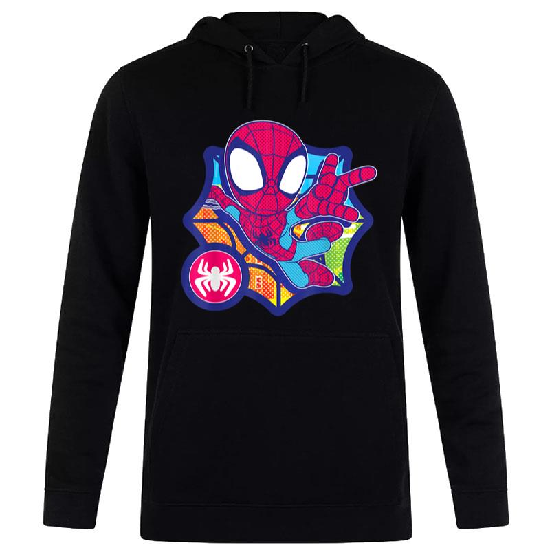 Marvel Spidey and His Amazing Friends Spider-Man Dot Effect Women T-Shirt