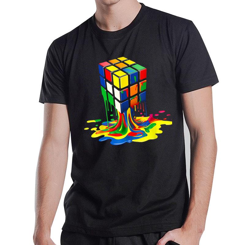 Melting Puzzle Cube T-Shirt