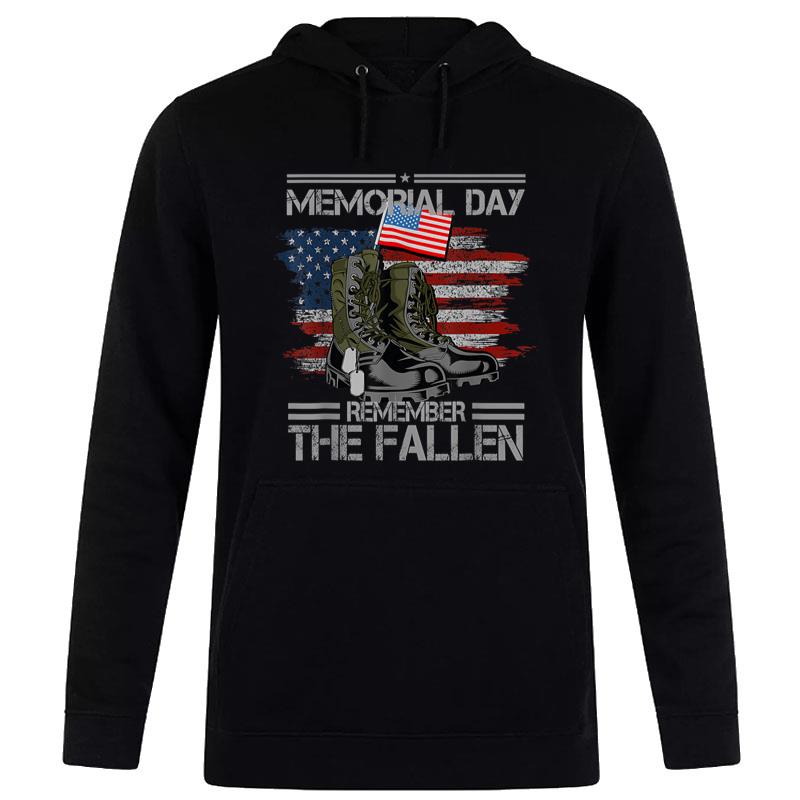 Memorial Day Remember The Fallen Veteran Military Vintage Women T-Shirt