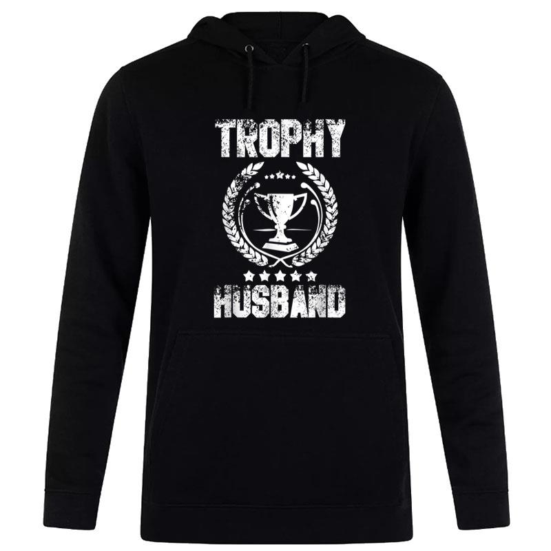 Mens Mens Husband Trophy Cup Design Gift Father's Day Women T-Shirt