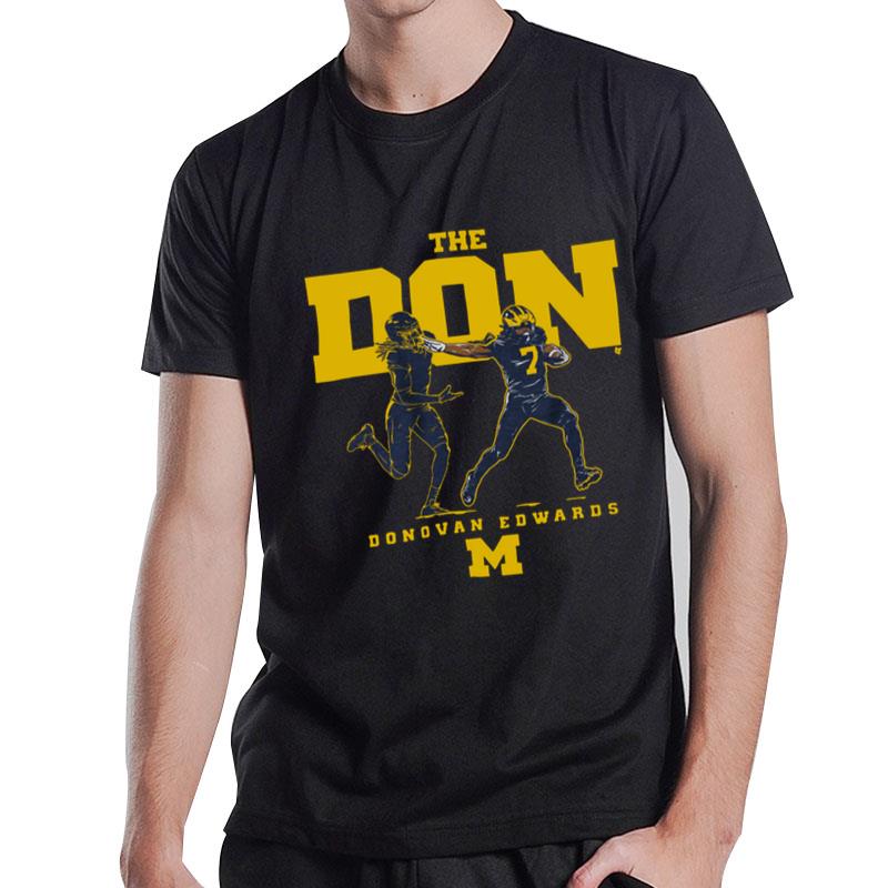 Michigan Football The Don Donovan Edwards T-Shirt