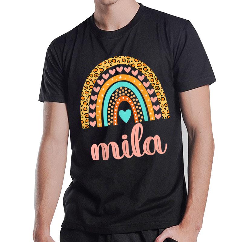 Mila Name Birthday T-Shirt