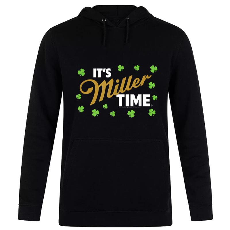 Miller Life St. Patrick's Day It's Miller Time Vintage Women T-Shirt