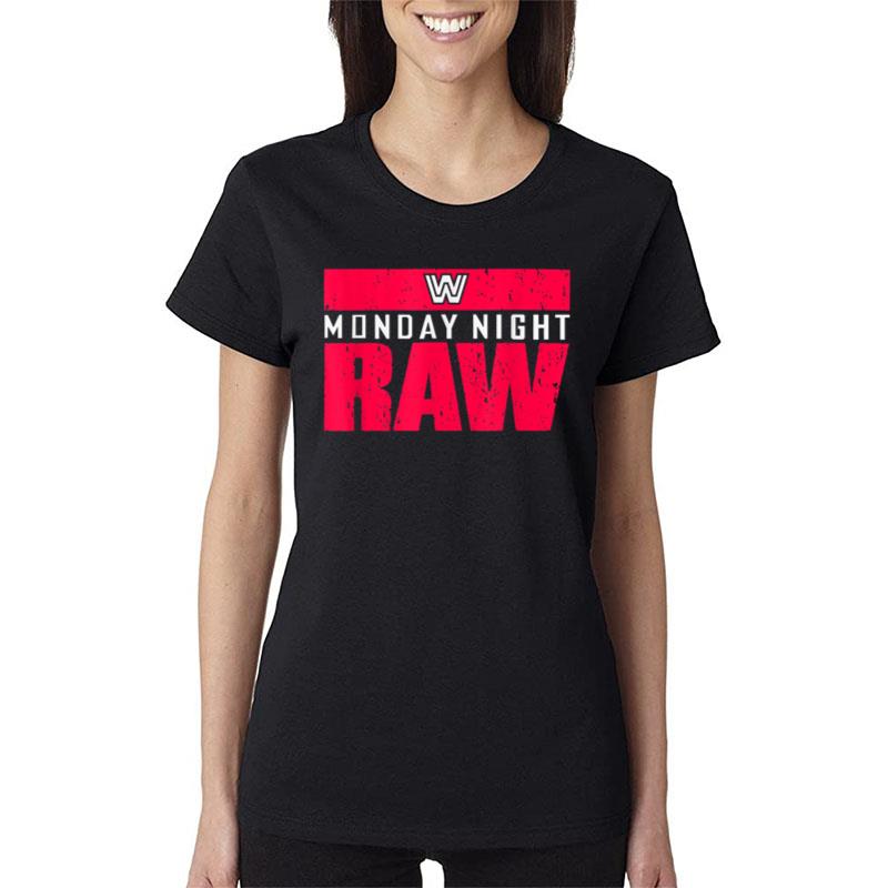 Monday Night Raw Old School Graphic Women T-Shirt