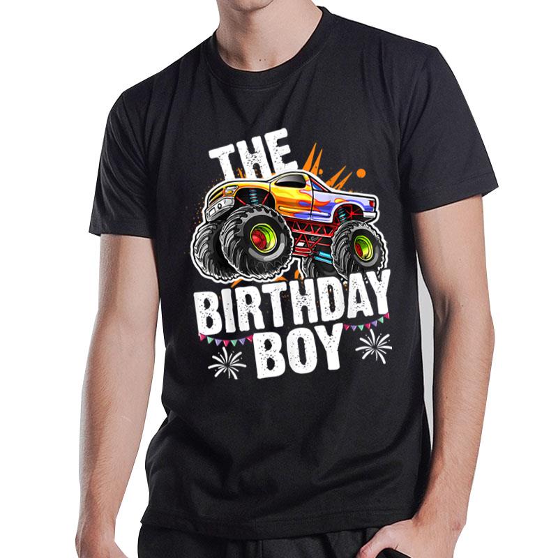 Monster Truck Family Matching The Birthday Boy T-Shirt