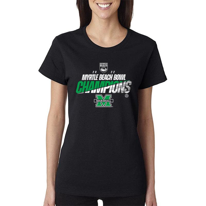 Myrtle Beach Bowl Marshall Champion Women T-Shirt