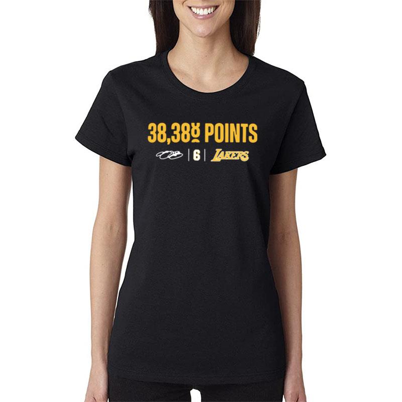 NBA All time Scoring Record Los Angeles Lakers Women T-Shirt