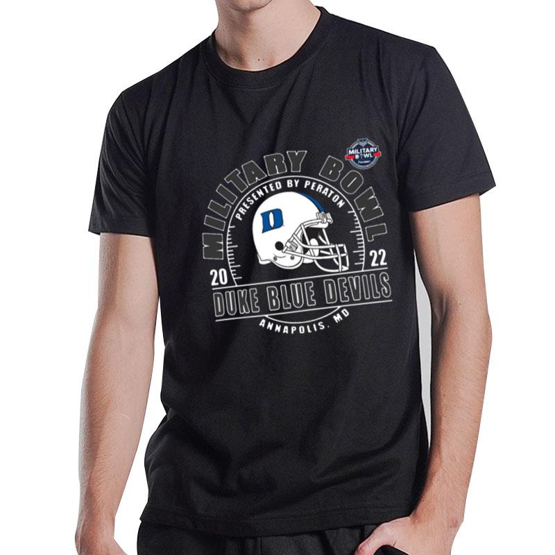 Ncaa Duke Blue Devils 2022 Military Bowl T-Shirt