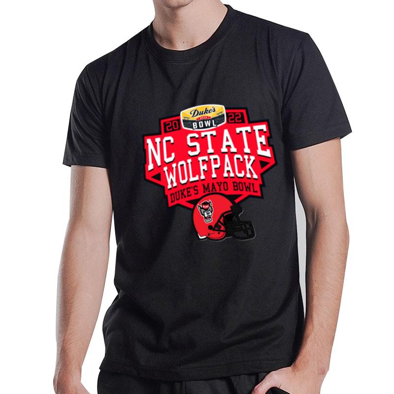 Ncaa Nc State Wolfpack Football 2022 Dukes Mayo Bowl T-Shirt