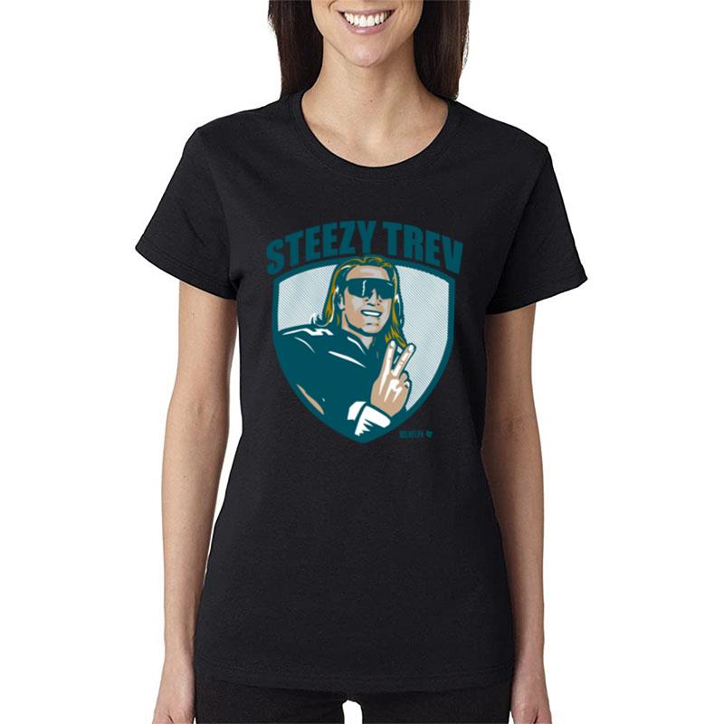 Nfl Jacksonville Trevor Lawrence Steezy Trev Women T-Shirt