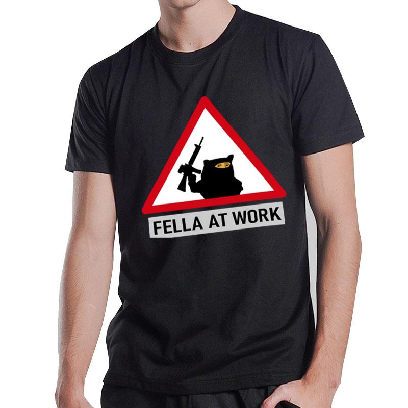 Nafo Fella At Work T-Shirt