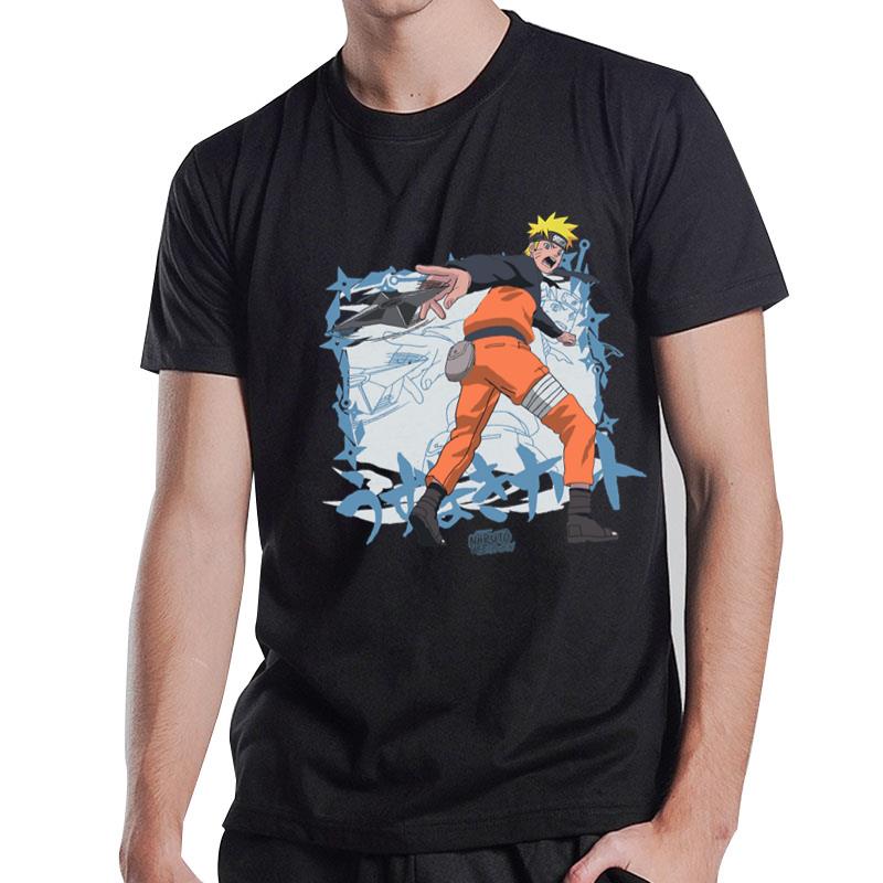 Naruto Shippuden Naruto Throwing Stars T-Shirt