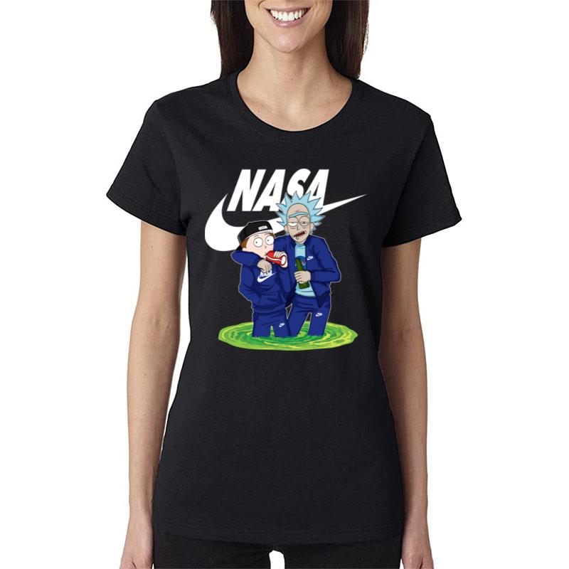 Nasa Rick Morty Women T-Shirt