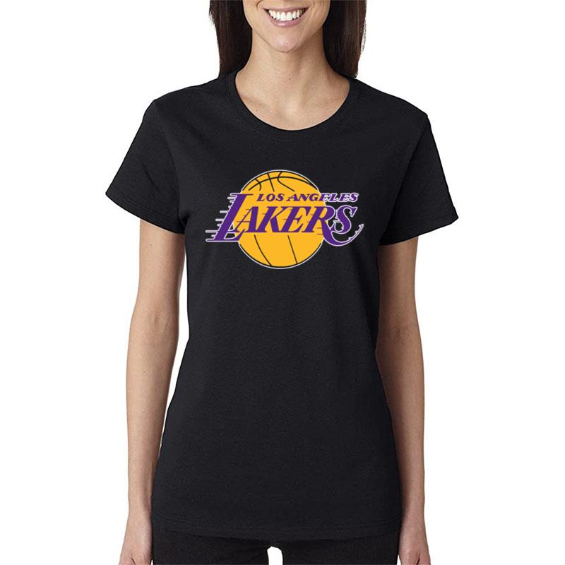 Nba Logo Los Angeles Lakers Women T-Shirt