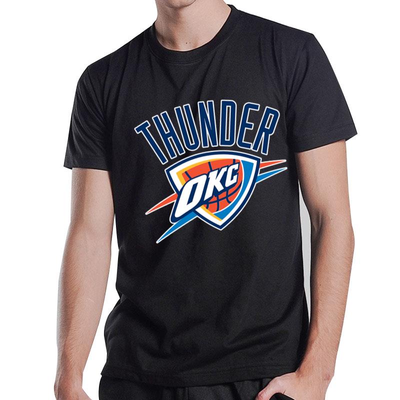 Nba Logo Okc Thunder T-Shirt