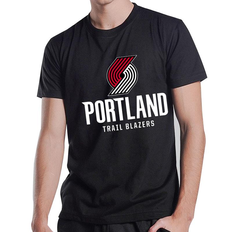 Nba Logo Portland Trail Blazers T-Shirt