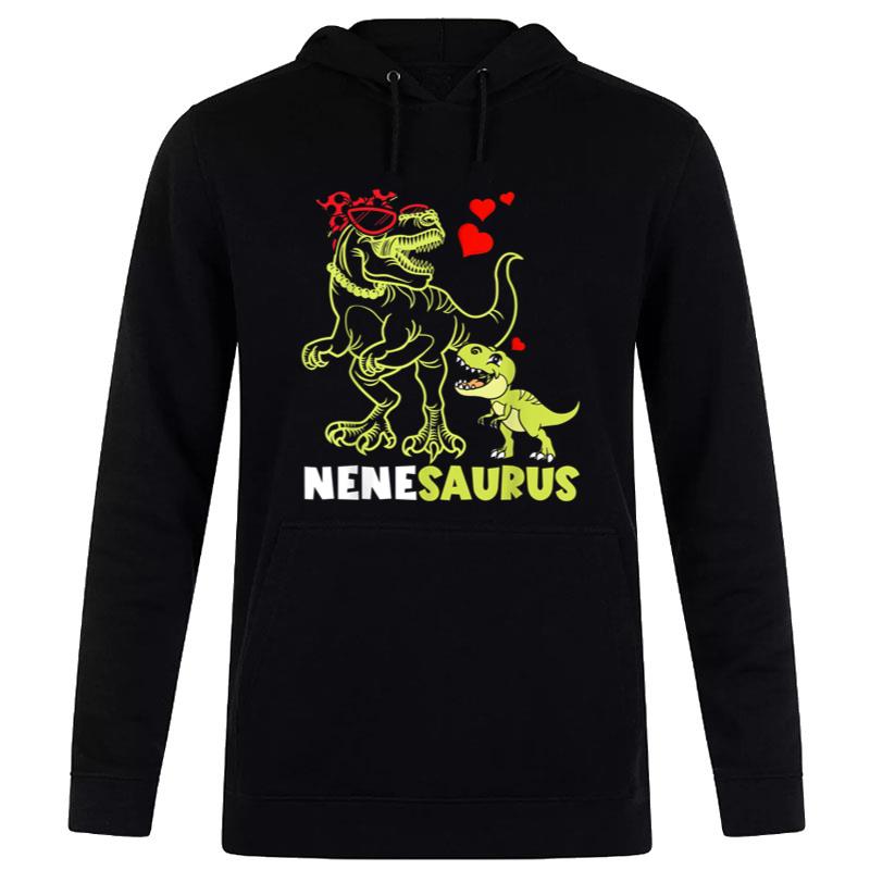 Nenesaurus Nene Dinosaur T Rex Funny Mother's Day Gifts Women T-Shirt