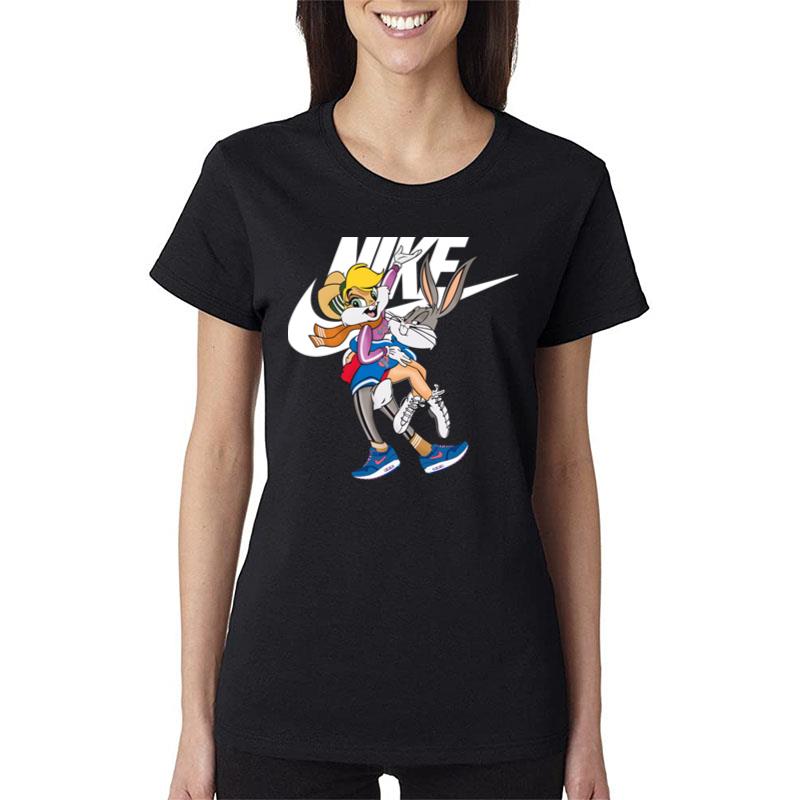 Nike Bugs And Lola Bunny Space Jam Women T-Shirt