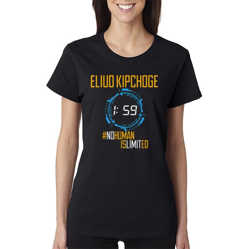 No Human Is Limited Eliud.Kipchoge Women T-Shirt