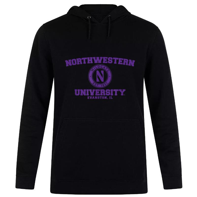 Northwestern University Wildcats Circle Logo Women T-Shirt