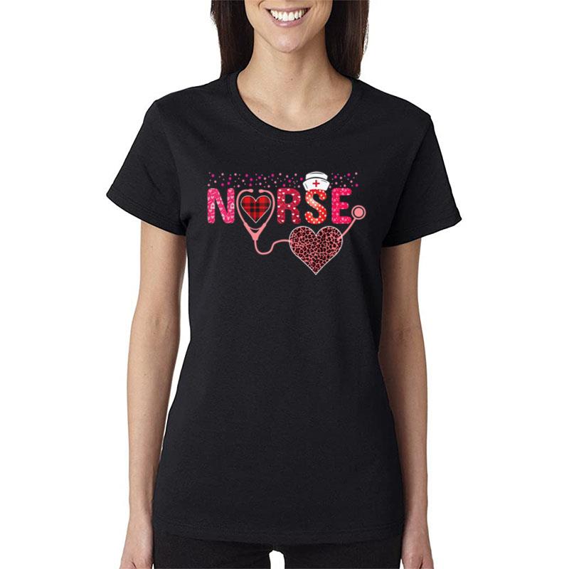 Nurse Valentines Day Cupids Favorite Nurse Life Nurses Women Women T-Shirt