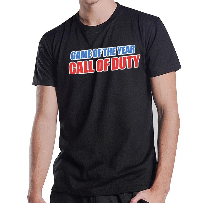 Official Game Of The Year Call Of Duty T-Shirt