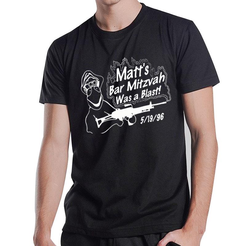 Official Matt's Bar Mitzvah Was A Blast T-Shirt