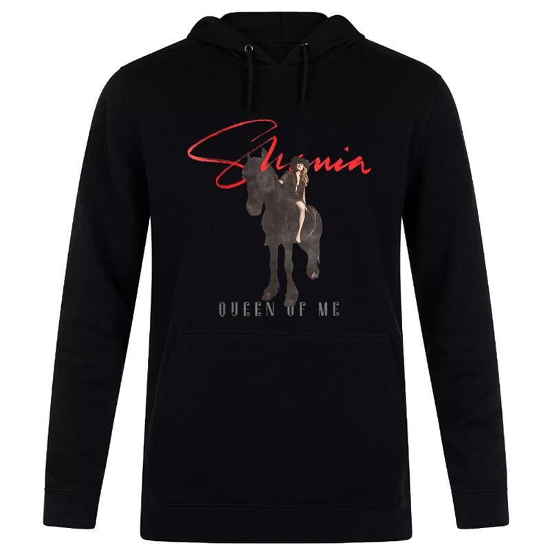 Official Shania Twain Queen Of Me Horseback Grey Women T-Shirt