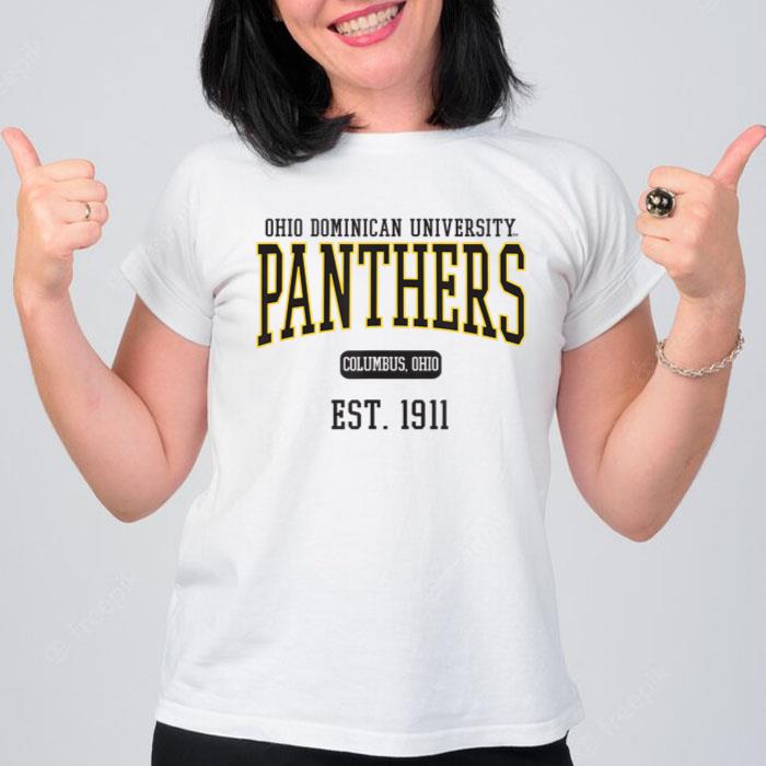 Ohio Dominican University ODU Panthers Est. Date Women T-Shirt