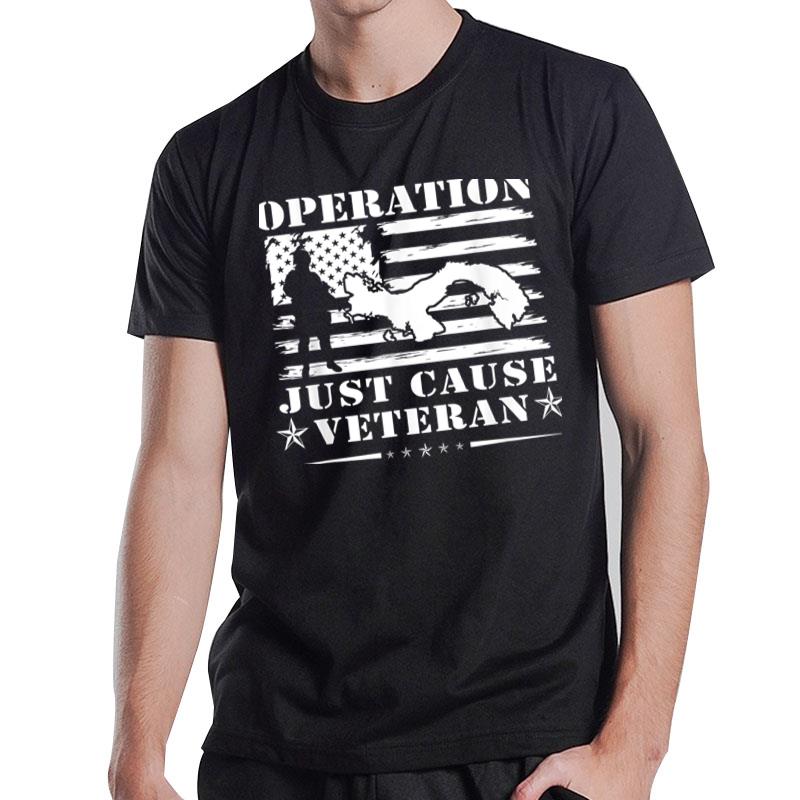 Operation Just Cause Panama Ojc Veteran Us Army T-Shirt