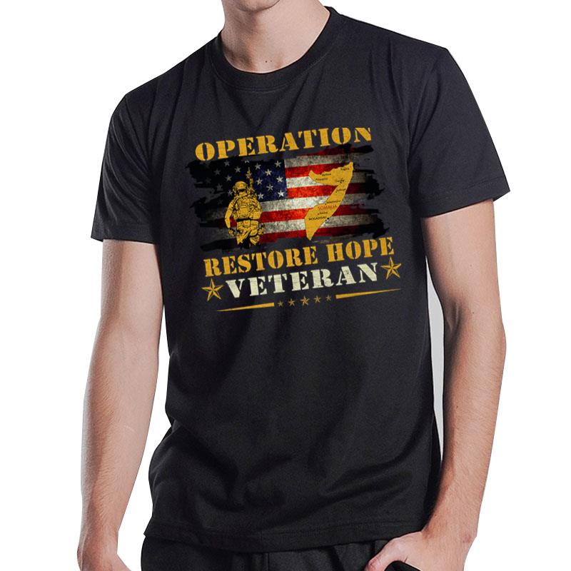 Operation Restore Hope Veteran Somalia Vintage Gift T-Shirt