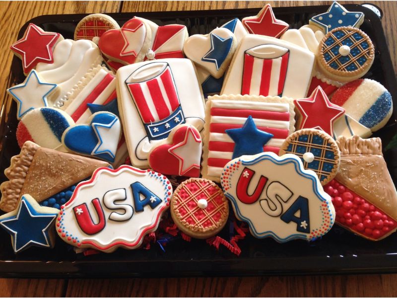 Patriotic Bake Sale - Independence Day Celebration Ideas And Activities For Students