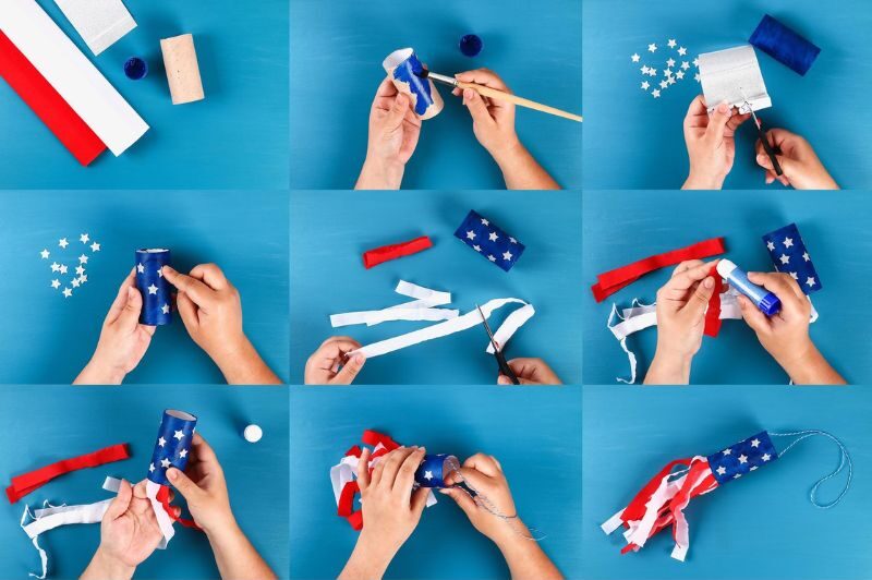 Patriotic Crafts - Independence Day Celebration Ideas And Activities For Students