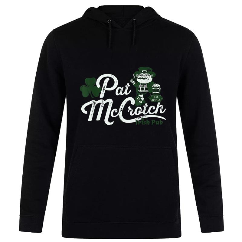 Pats Mccrotch Irish Pub Leprechaun Funny St Patricks Day Women T-Shirt