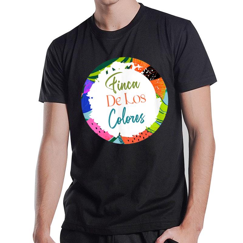 Permaculture Bliss Finca De Los Colores Farm Tee T-Shirt