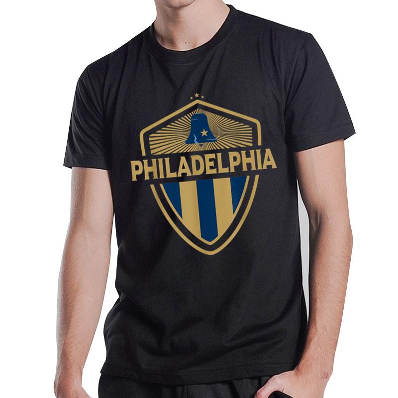 Philadelphia City Designer Badge Pennsylvania Icon T-Shirt