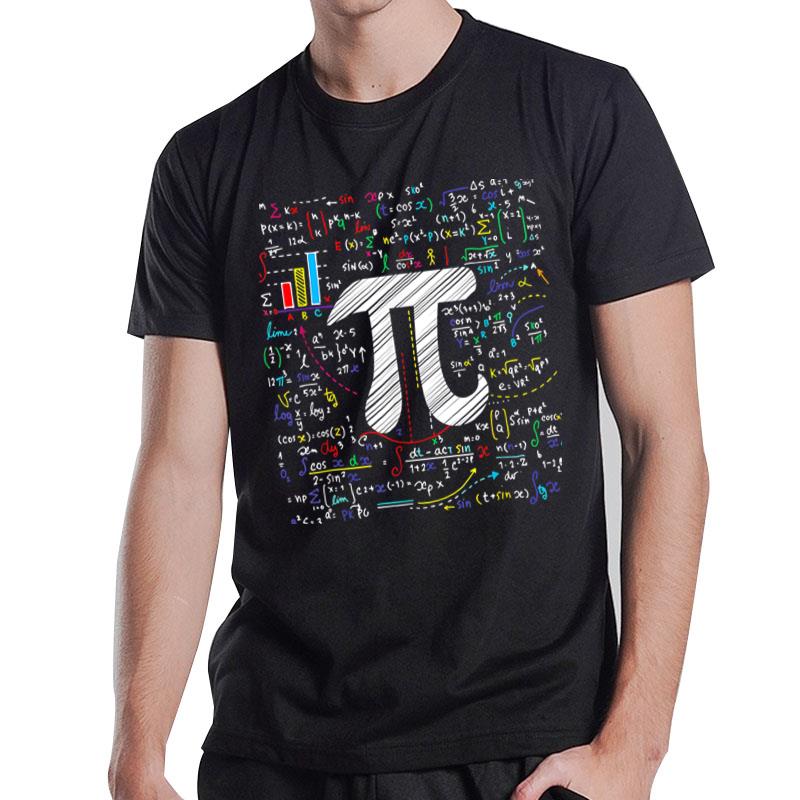 Pi Day Math Equation Math Teacher Student Geek Gifts T-Shirt