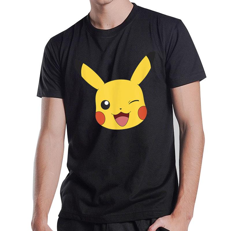 Pok?mon Pikachu Big Face Wink T-Shirt