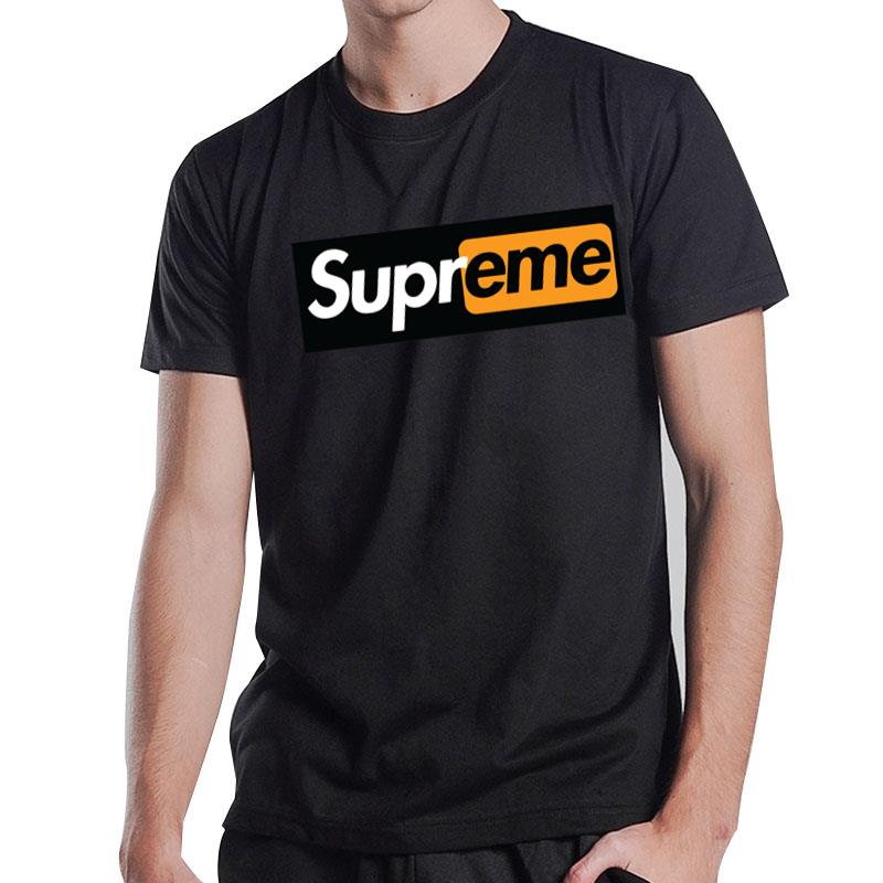 Pornhub X Supreme T-Shirt