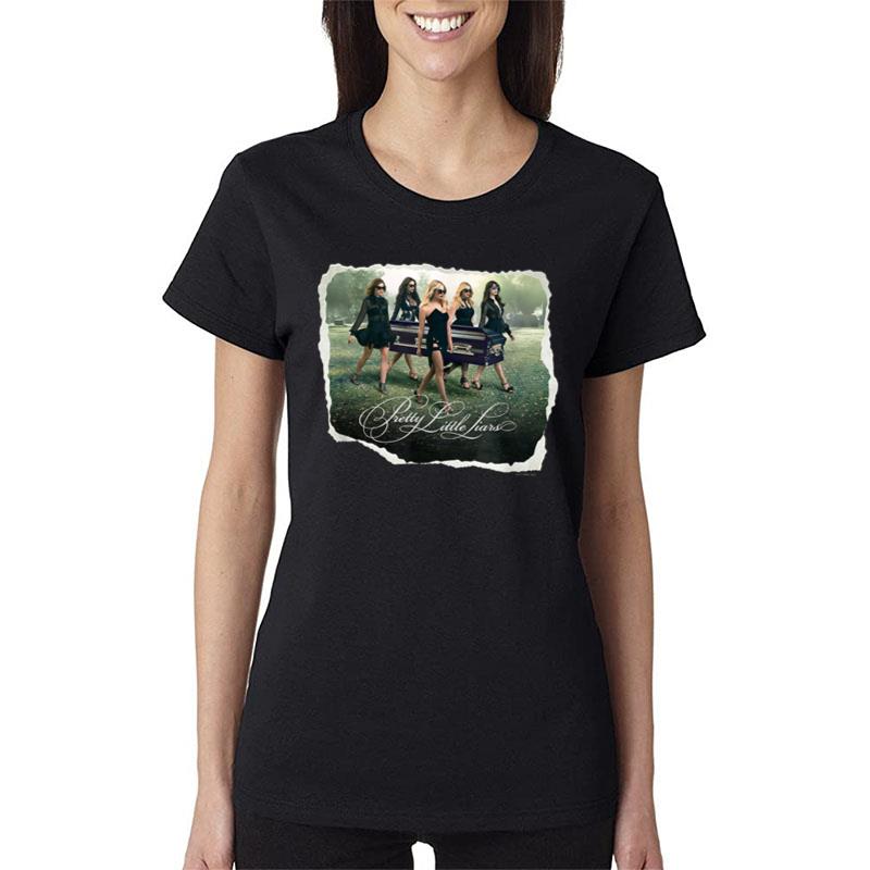 Pretty Little Liars Casket Bearer Group Photo Women T-Shirt