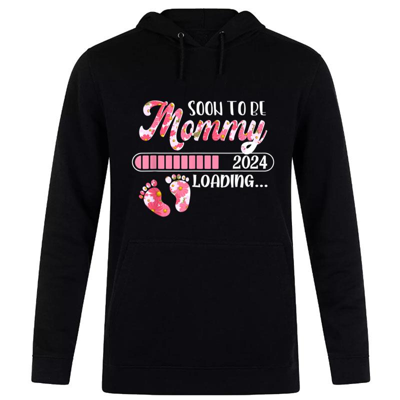 Promoted To Mommy Est. 2024 New Mom First Mommy Women T-Shirt