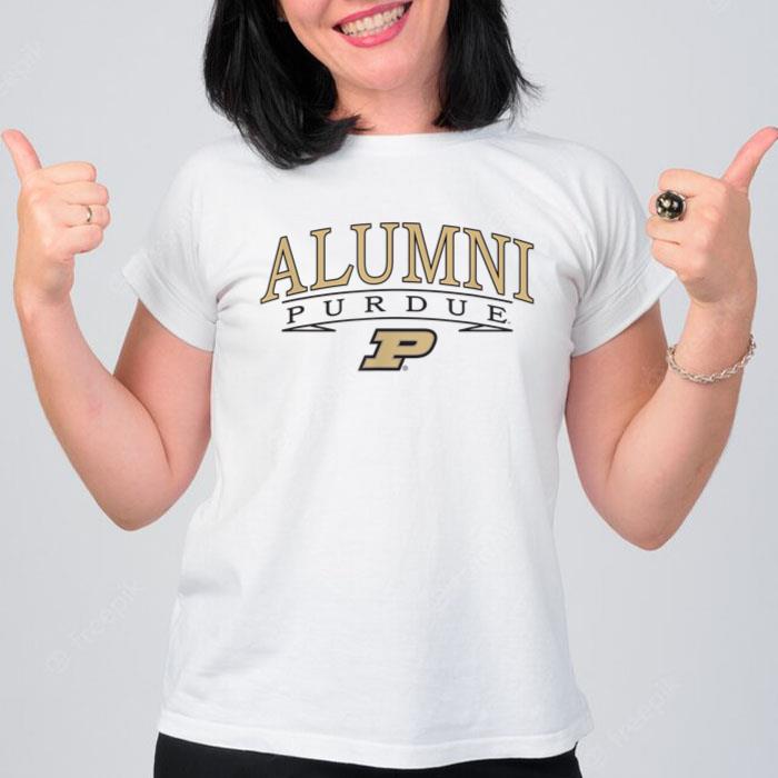 Purdue Boilermakers Alumni Banner Officially Licensed Women T-Shirt