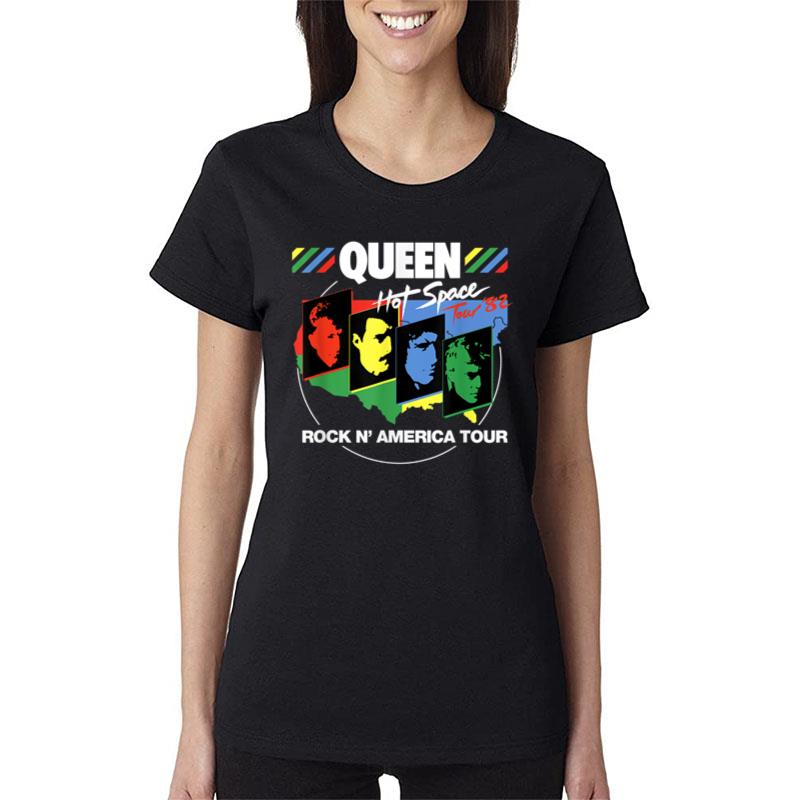 Queen Hot Space Women T-Shirt