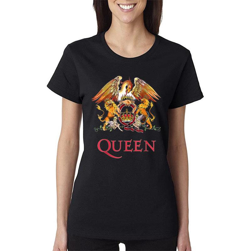 Queen Official Classic Crest Women T-Shirt