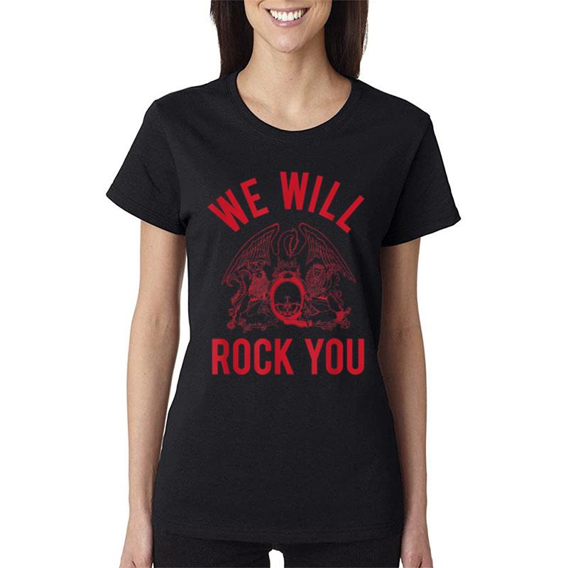 Queen We Will Rock You Women T-Shirt