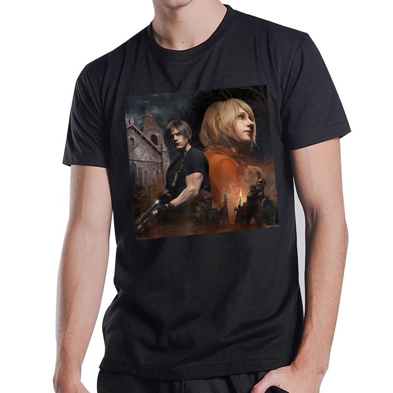 RESIDENT EVIL 4 Leon & Ashley T-Shirt